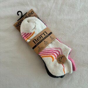 Born Wool Blend Ankle Socks 3-Pack